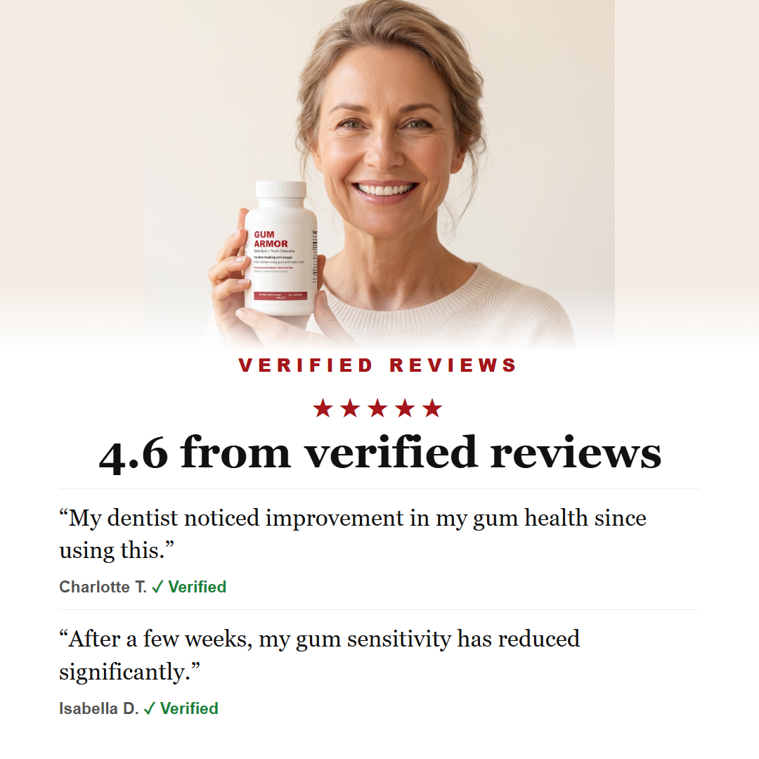 Gum Armor rated 4.6 from verified reviews